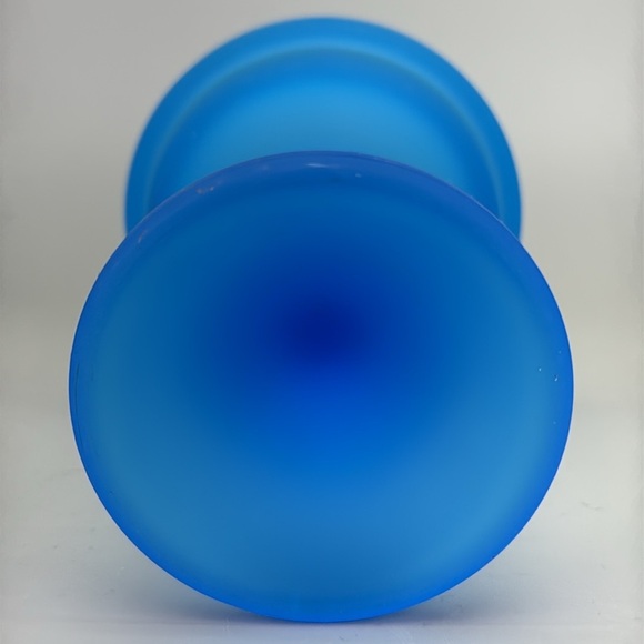 Vintage Westmoreland Cobalt Blue 
Fairy Lamp Base CandleHolder - Picture 9 of 10